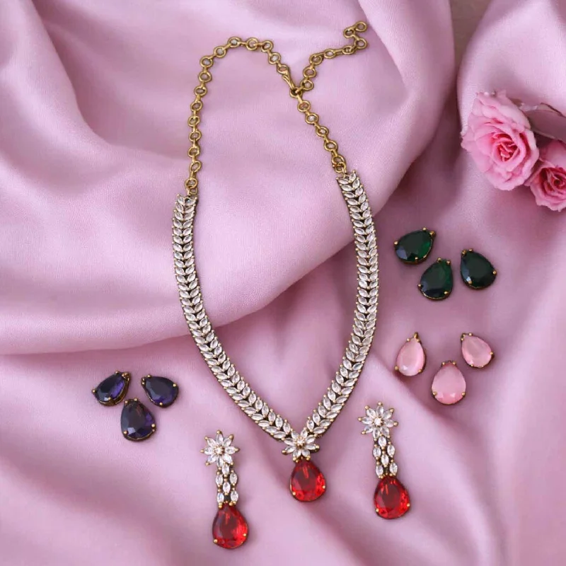 Multicolor Allegra Victorian Jewellery Set