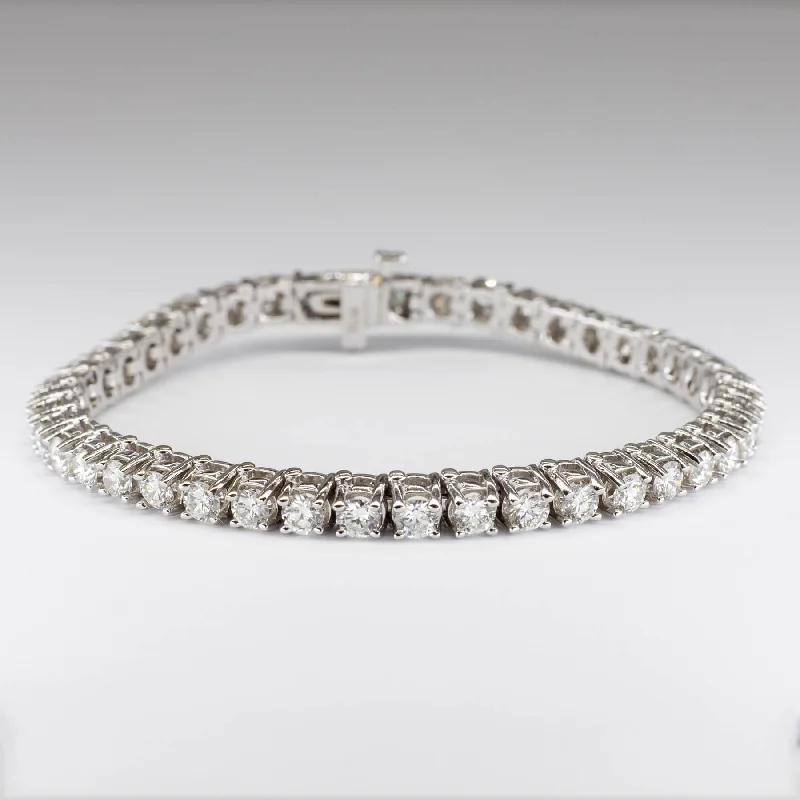 Diamond Tennis Bracelet | 6.45ctw | 7" |