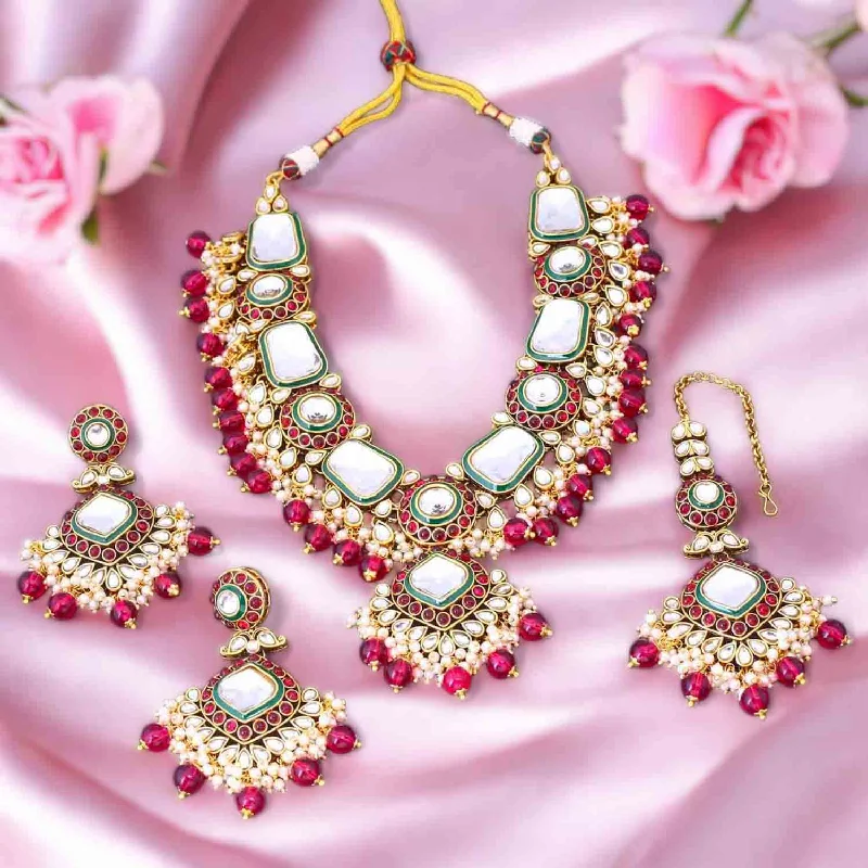 Rani Kunti Kundan Jewellery Set