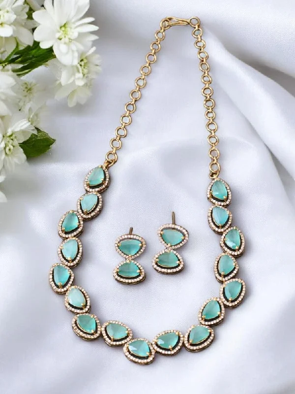 Turquoise Friederike Victorian Jewellery Set - New Arrival