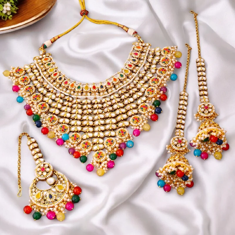 Prismatic Aarya Kundan Jewellery Set