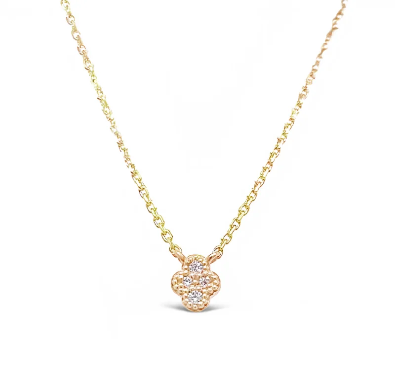 Arabesque Diamond Fleur Pendant