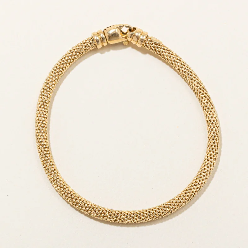 Italian 18k Yellow Gold Bracelet | 8" |