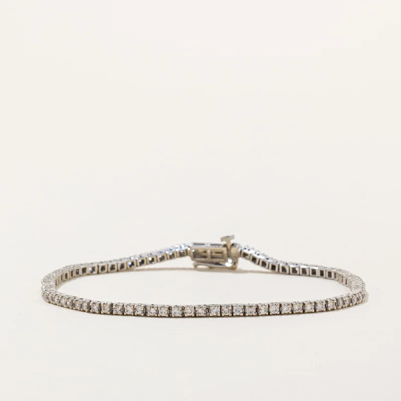 Diamond Tennis Bracelet | 0.56ctw | 7.5" |