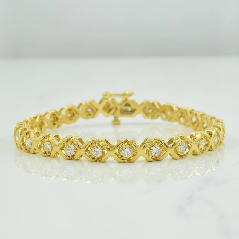 Diamond Tennis Bracelet | 2.25ctw | 7" |