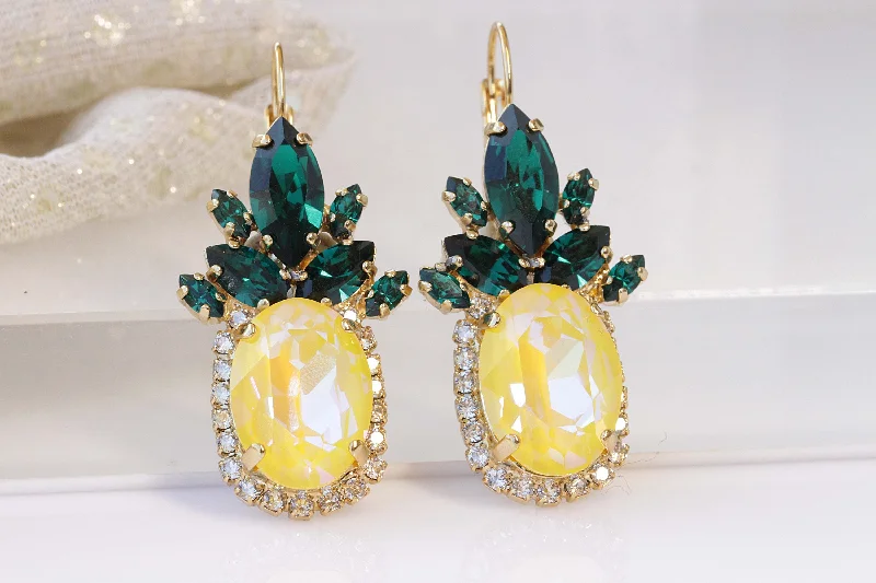 Pineapple Earrings