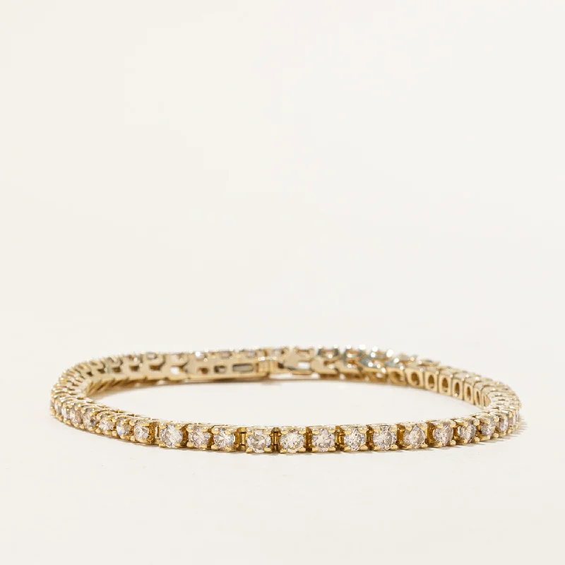 Diamond Tennis Bracelet | 5.00ctw | SZ 7.5" |