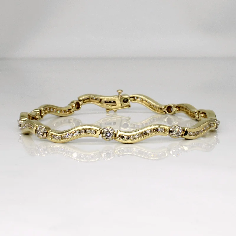 Diamond Tennis Bracelet | 1.30ctw | 7.25" |