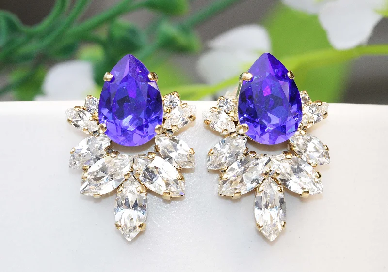 ROYAL BLUE EARRINGS