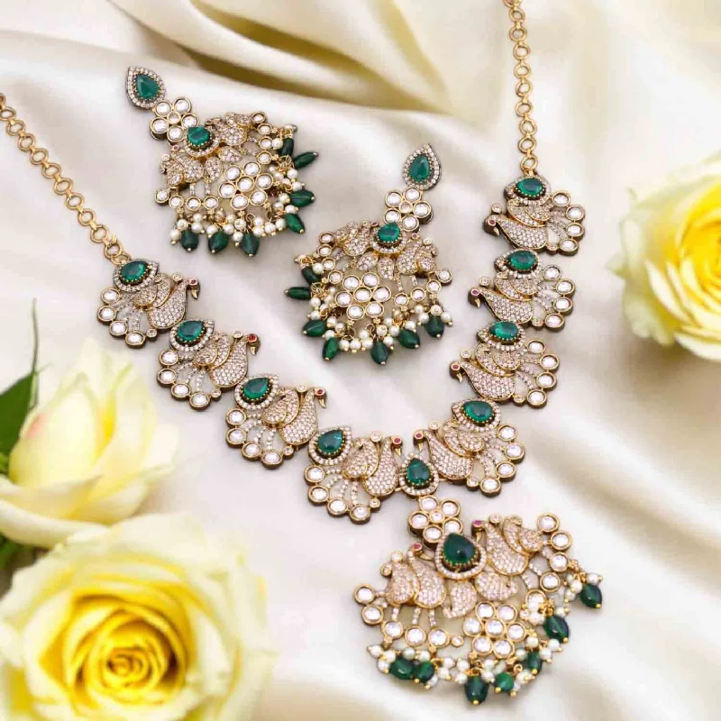 Emerald Sara Victorian Jewellery Set - New Arrival