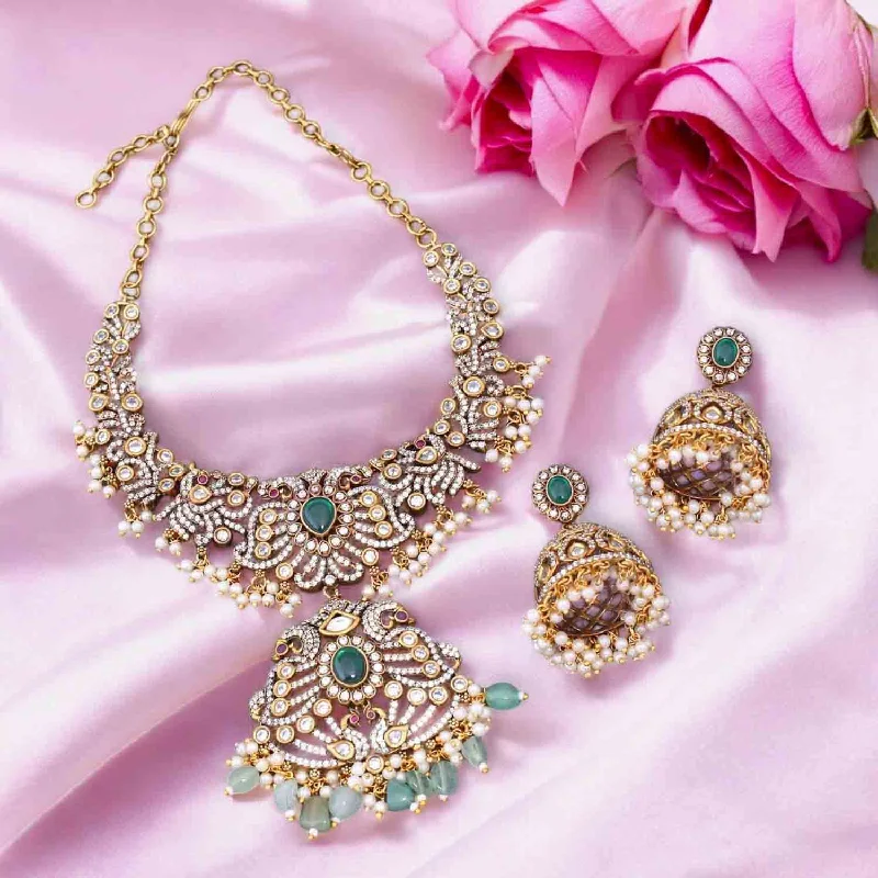 Emerald Sandra Victorian Jewellery Set - New Arrival