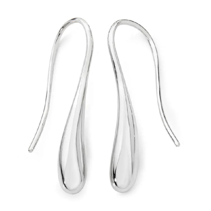 Solid Twist Drop Earrings