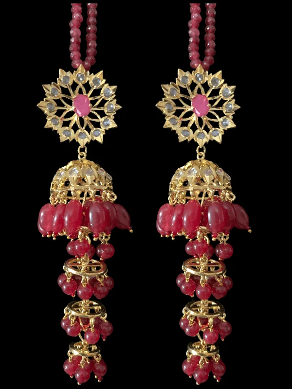 DER167 Yukti multilayer jhumka ( SHIPS IN 4 WEEKS  )