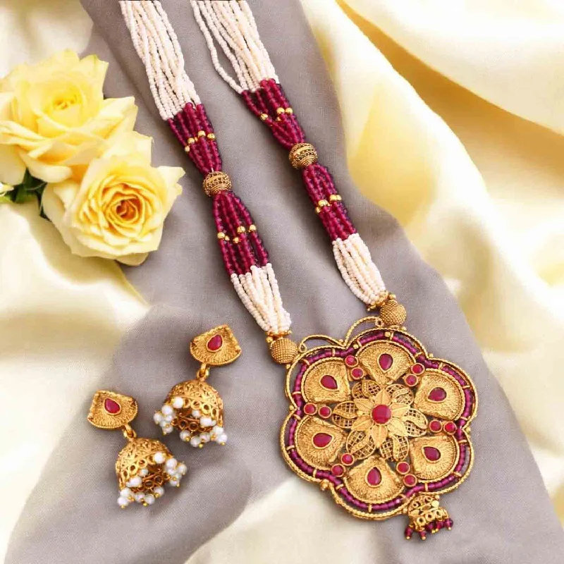 Rani Acyuta Antique Jewellery Set- New Arrival