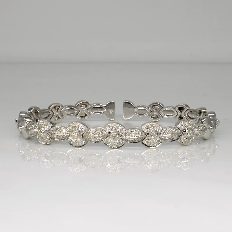 Diamond Tension Bracelet | 0.75ctw | 7" |