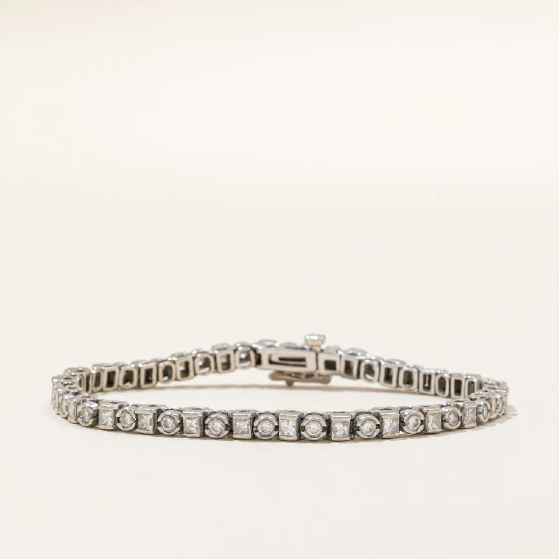 Diamond Tennis Bracelet | 3.69ctw | 7" |