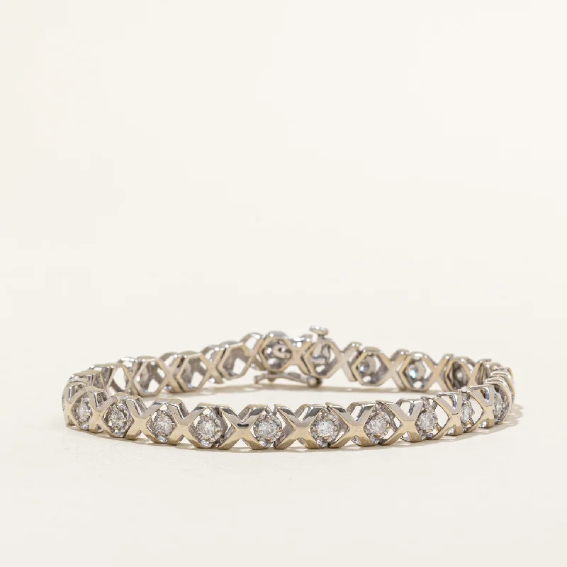 Diamond Tennis Bracelet | 1.56ctw | 7" |