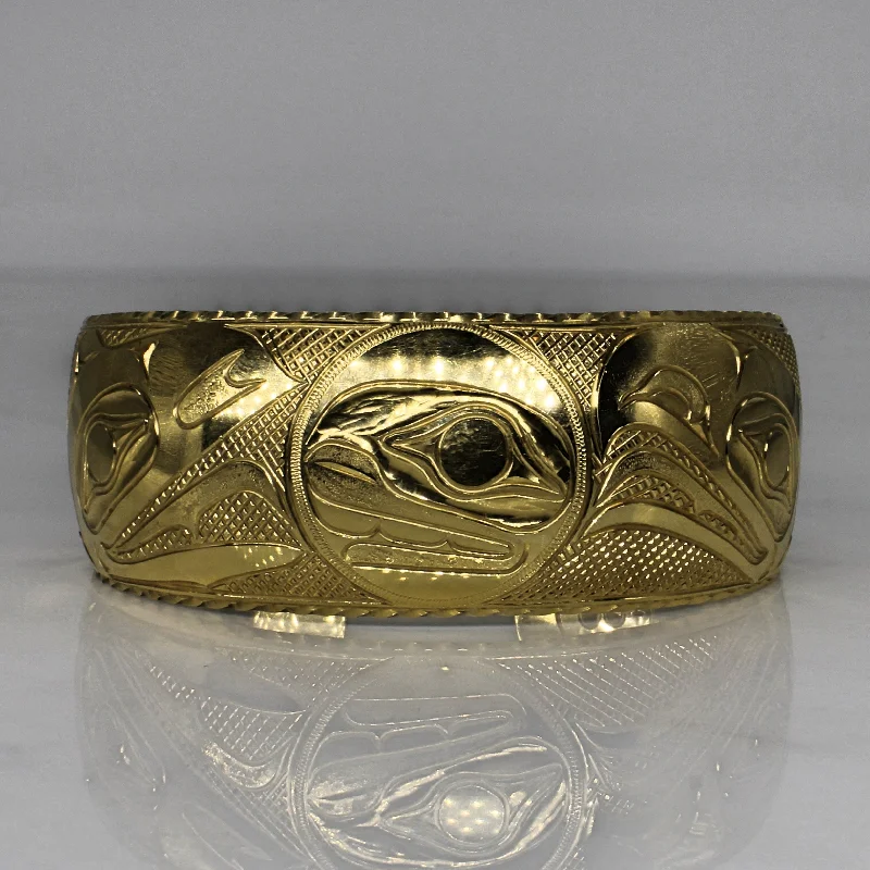 Indigenous Eagle & Raven Cuff |