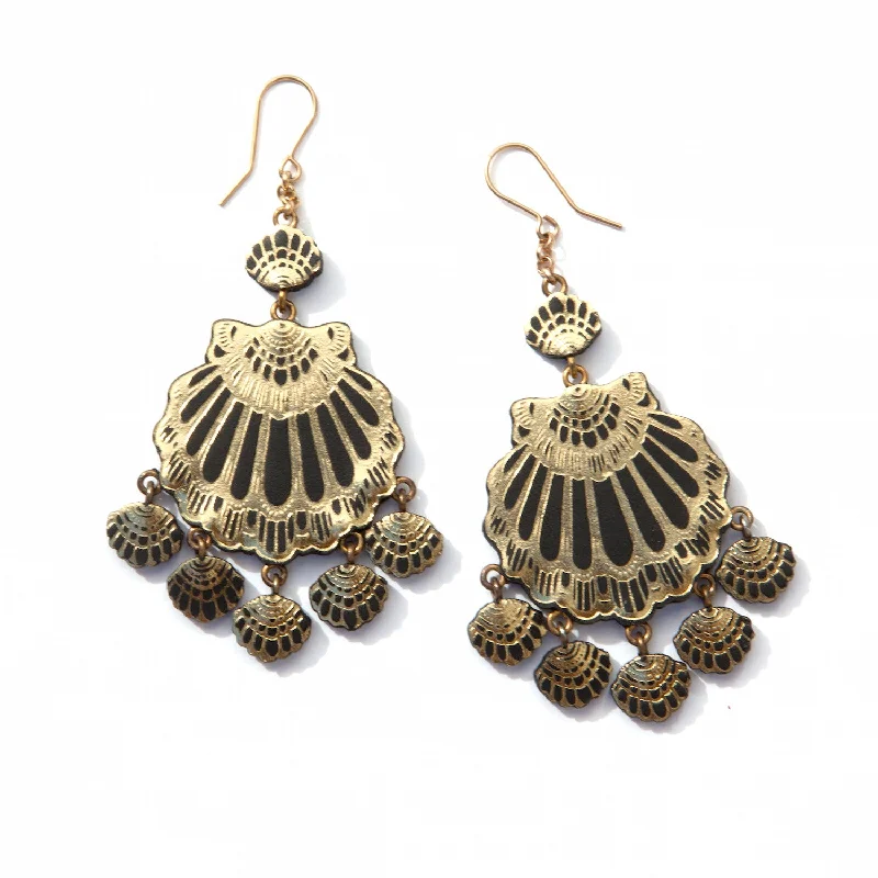 GYPSY SIREN . chandelier earrings