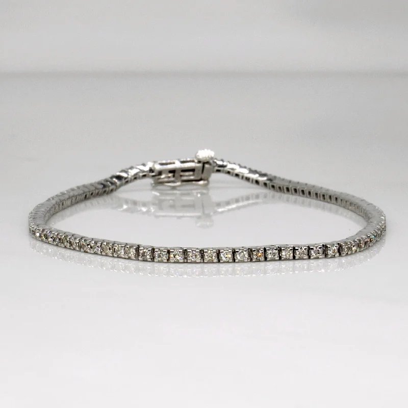 Diamond Tennis Bracelet | 1.00ctw | 7.25" |