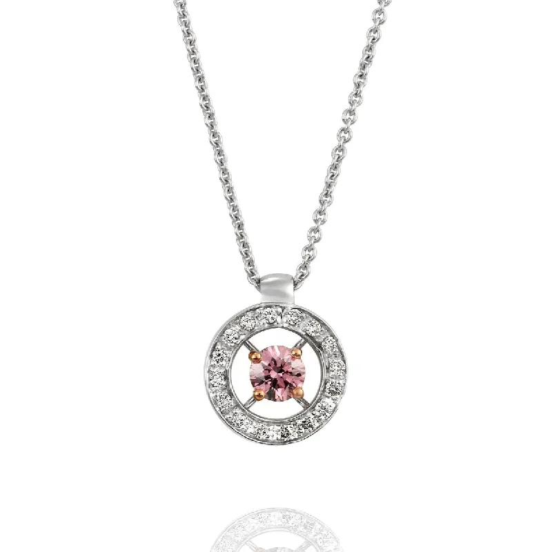 Pink Argyle Diamond Pendant