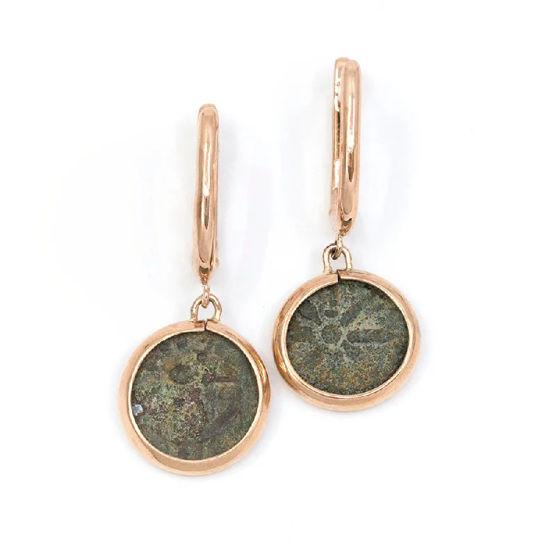 Alexander Jannaeus Prutah Coin Earring - "Widow's Mite" Earring