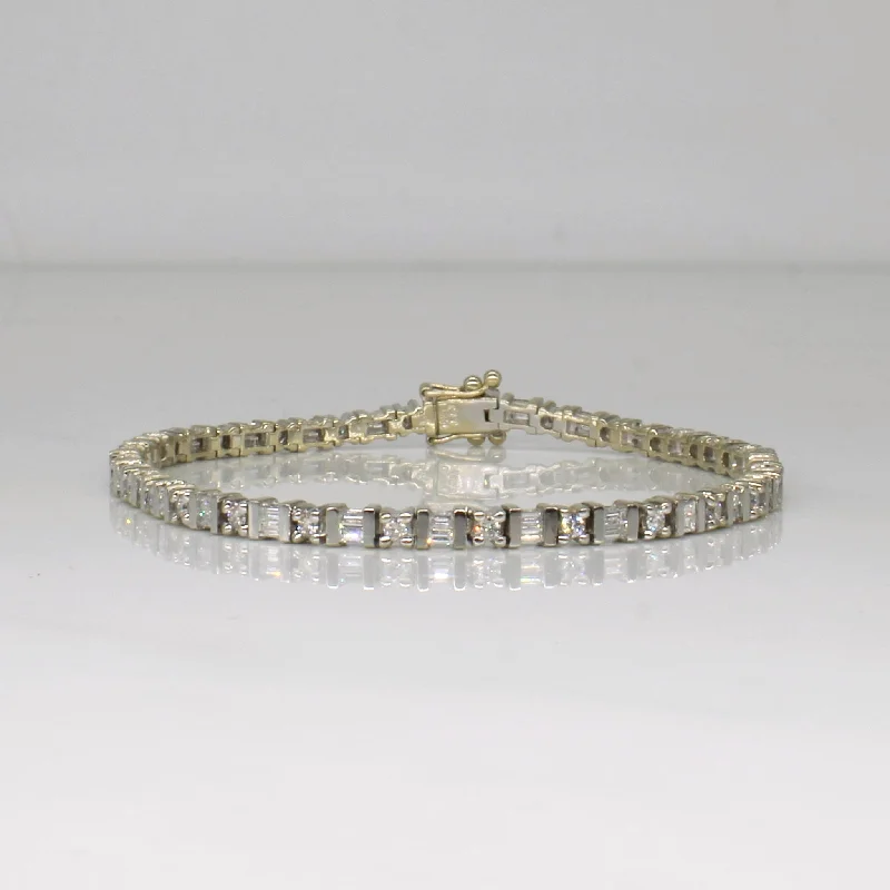 Diamond Tennis Bracelet | 1.84ctw | 7" |