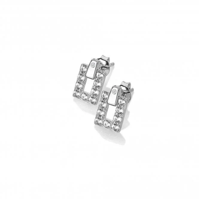 Hot Diamonds Silver Echo Earrings