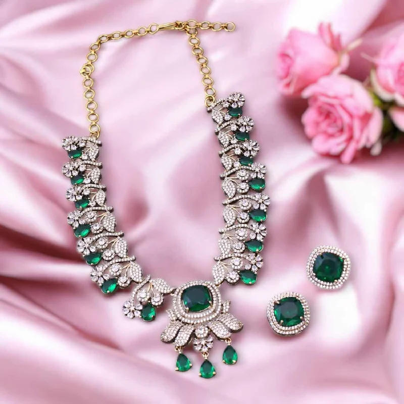 Emerald Ema Victorian Jewellery Set - New Arrival