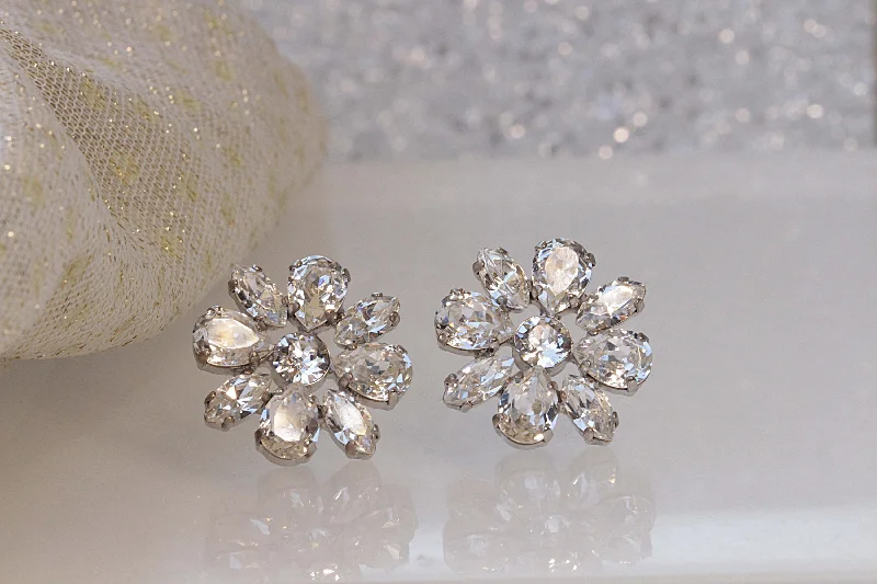 Bridal Crystal Earrings