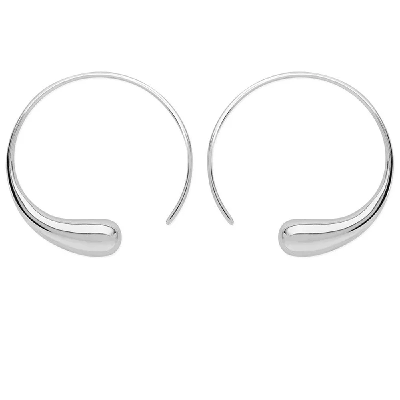 Lucy Q Large Luna Hoop Earrings