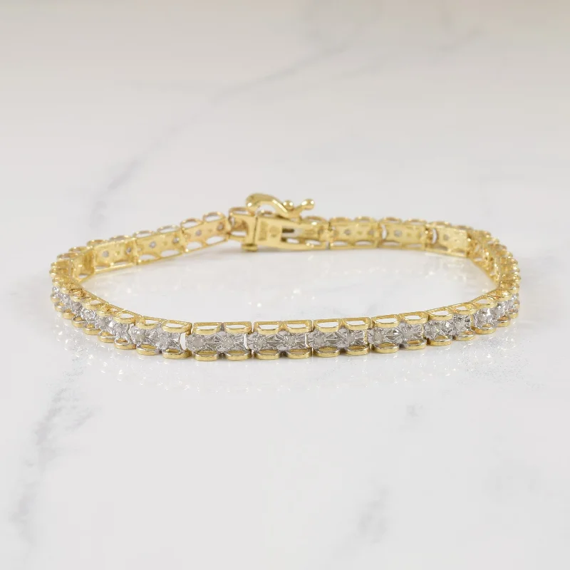 Diamond Tennis Bracelet | 0.36ctw | SZ 7 |