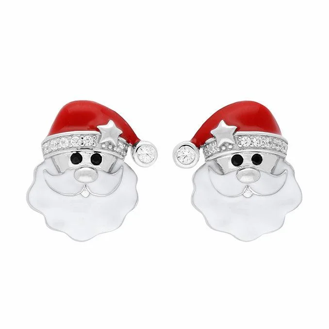 Santa Stud Earrings