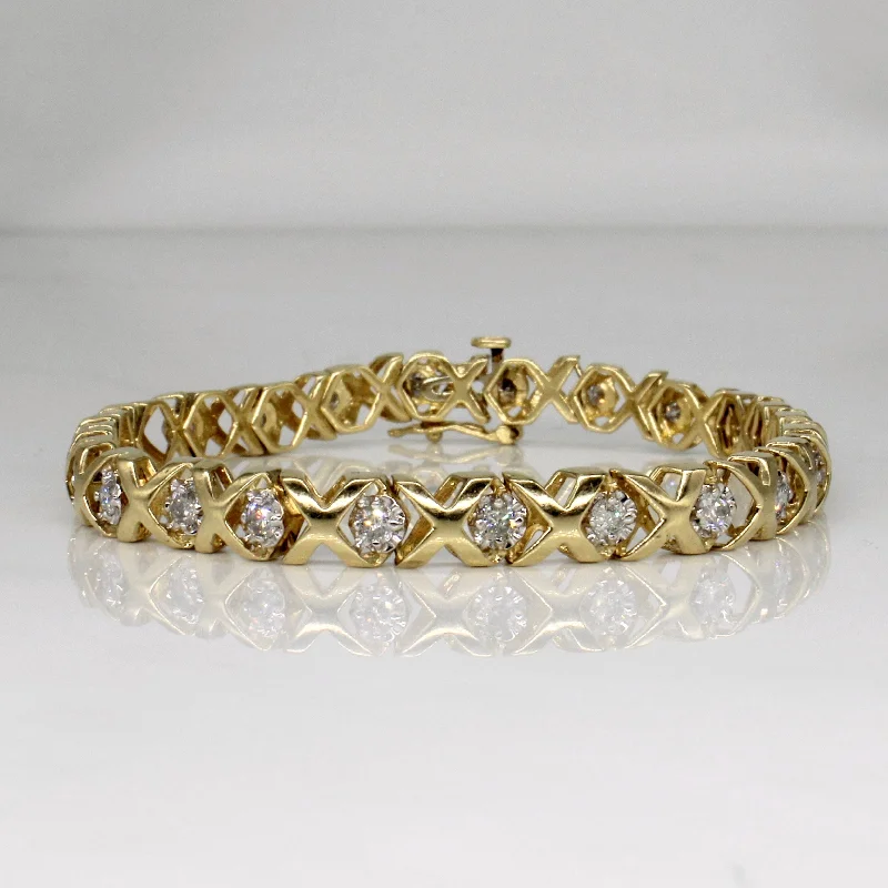 Diamond Bracelet | 1.44ctw | 7" |