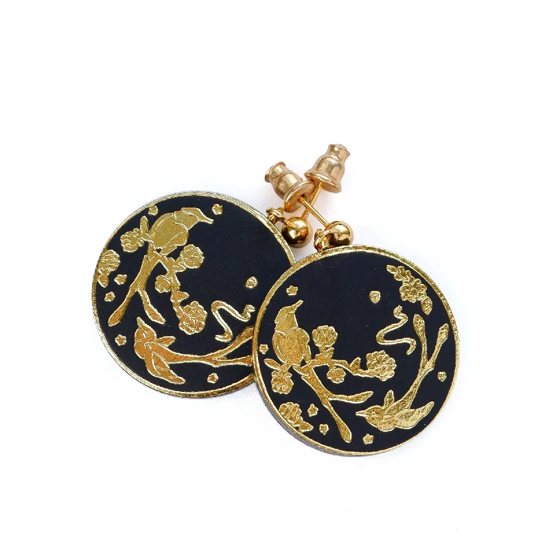 TOLEDO COIN . earrings