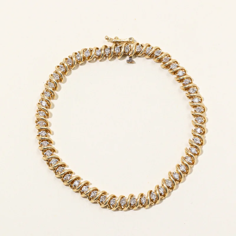 Diamond Tennis Bracelet | 1.50ctw | 7" |