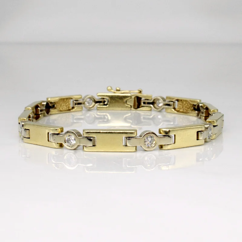 Illusion Set Diamond Bracelet | 0.83ctw | 7.5" |