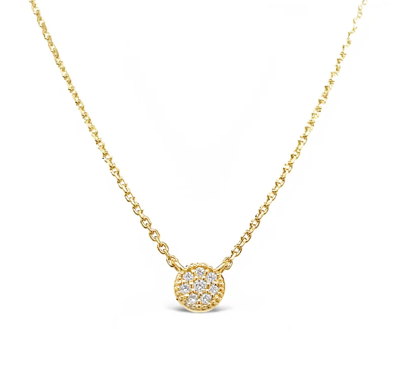 Arabesque Diamond Pendant